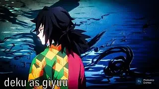 Deku as giyuu (abused and betrayed au)