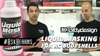 Жидкая маскировка BITTYDESIGN для кузова радиоуправляемых моделей.