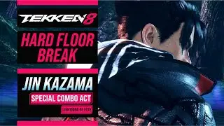 Tekken 8 - Jin Kazama - HARD FLOOR BREAK COMBOS! #tekken8 #jinkazama #combos #fyp