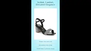 Tulata Raffia Pin Buckle Block Heels