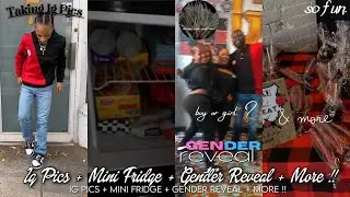 VLOG | Gender Reveal + Mini Fridge + Taking Instagram Pictures + Life Update & More