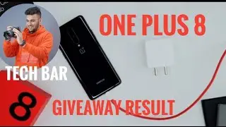 One plus 8 5G GIVEAWAY RESULT | Tech Bar