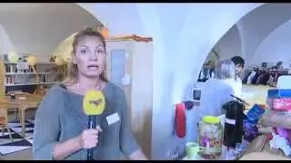 Yasmina Osman &auml;r volont&auml;r och jobbar p&aring; ett transitboende som tar emot flyktingar