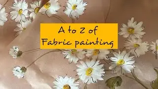 A to Z of fabric painting | for beginners | @aishwarya.couture 