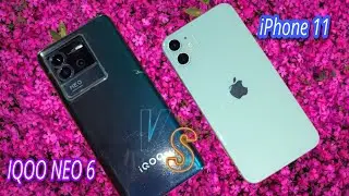 iphone 11 vs iqoo neo 6 speed test || who is stronger IQOO neo 6 or iPhone 11