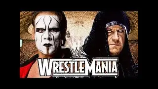 Despedida de The Undertaker.   The Undertaker x Sting na Wrestlemania