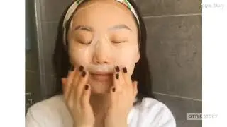 Video: Reviewer tries popular Korean beauty product Aquaringer Mask