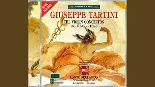 Violin Concerto in D Major, D. 25: II. Largo, 