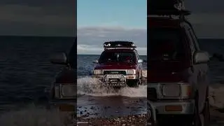 Раздаем стиль на Ладоге #travelvlog #camping #automobile #toyota #4x4 @DmitrijBelousov