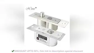 DC 12V Mini Electric Bolt Lock Fail Safe Stainless Steel Solenoid Electric Door Lock 5 Wires Feedbac