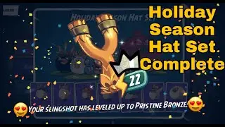 Holiday Season Hat Set Complete | Leveled Up Slingshot To Pristine Bronze | Hat Set Complete|