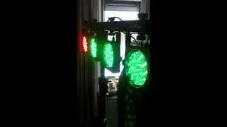 Podium verlichting test