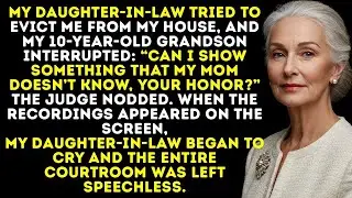 At The Eviction Hearing, My Grandson Presented A Recording &mdash; Everyone Was SHOCKED!