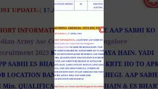 Indian Army Asc Centre (north) Bangalore Recruitment 2023