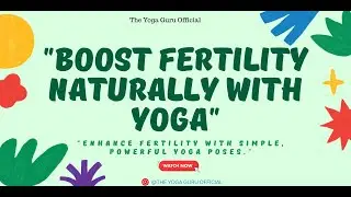 Yoga for Fertility: Boost Conception Naturally with These Poses #infertility #yoga #conception