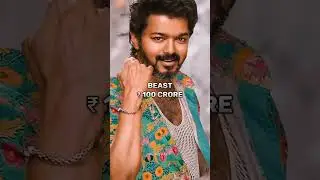 Thalapathy Vijay Top 5 Movie Salary 🥵🥵🤯 #shorts #viral #thalapathy