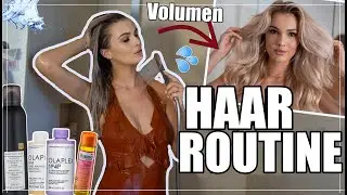 MEINE HAARROUTINE - Lange und Gesunde Haare mit viel VOLUMEN 😍 I Cindy Jane