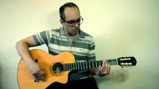 One minute guitar lesson - Indian music