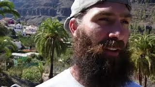 Beardy McBeard about cycling on Gran Canaria