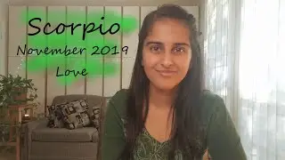 Feeling MORE CONNECTED! SCORPIO NOVEMBER 2019 LOVE READING