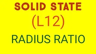 Solid state (L12) | Radius ratio |