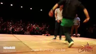 Joyeux Loufock Vs Charlee & Tony B - Burning Floor 2011 - Break Dance - Semi Final