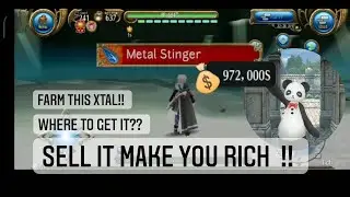 TORAM ONLINE - FARMING SPINA WITH SELL THIS XTAL ( METAL STINGER & BRUTAL DRAGON DECEL) !!!