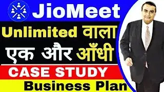 JioMeet Case study | #JioMeet vs zoom | in Hindi |JioMeet Business Model | By Business wala