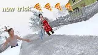 New trick for roof or find a new way to escape ending #schoolboyrunaway#gameplay#trick