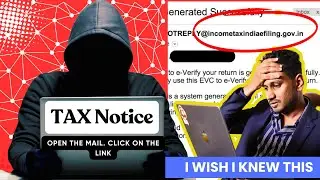 FAKE Income Tax Notices on Rise | Watch this to be SAFE