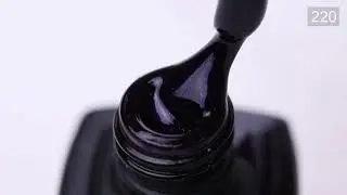 Гель-лак MOON FULL color Gel polish №220 (фиолетово-синий, микроблеск), 8 мл