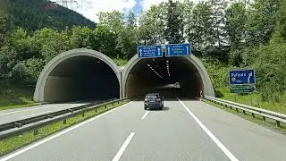 The Inn Valley Motorway /Inntal Autobahn A12...Austria 2021