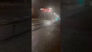 Moody urban night