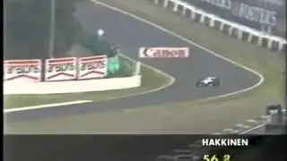 1997 Japanese Grand Prix Qualifying Mika Häkkinen