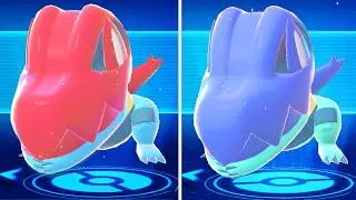 Pok&eacute;mon Legends: Z-A - All New Shiny Mega Evolutions (Comparison)