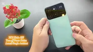 ZTE Blade A35 Turn off Power Button Launch Google Assistant