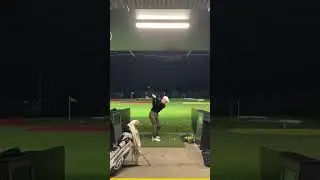 Scratch Golfer on the range 😎#golf #golfswing #drivingrange