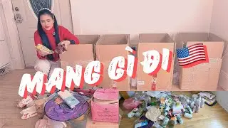 Mang Gì Khi Đi Mỹ Định Cư | Khui Bốn Kiện Hành Lý Từ Việt Nam Qua Mỹ