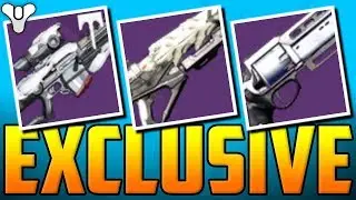 Destiny 2 - STRIKE EXCLUSIVE UNIQUE WEAPONS CONFIRMED!