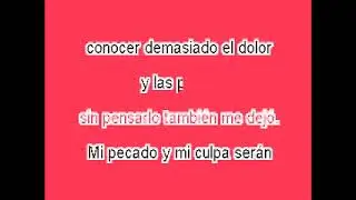 MI UNICO CAMINO KARAOKE CANTALA ESTILO MARIACHI
