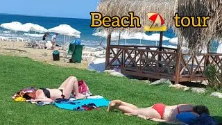 Best beach in the island, iskele north Cyprus 🇨🇾
