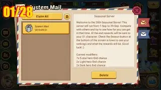 Idle Heroes PS September Season 01/28 | No new Mod this Season