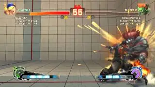 SSFIV 2012 AE felipetut7 ( Yun ) VS Street Player 2 ( Blanka )