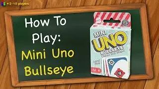 How to play Mini Uno Bullseye