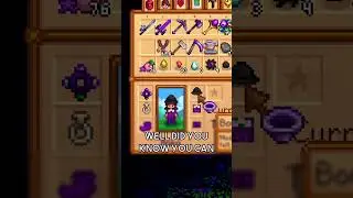 If you often have a full inventory this is the best hack for you! #stardewvalley