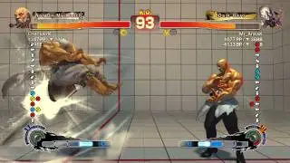 Ultra Street Fighter IV battle: Gouken vs Seth