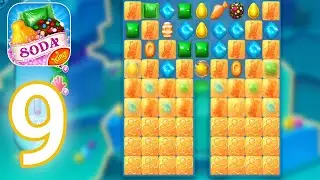 Candy Crush Soda Saga - Gameplay Walkthrough Part 9 - Level 51 - 55 Completed (iOS, Android)