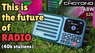 Choyong A8W FM internet radio. The FUTURE is cheap just £29.