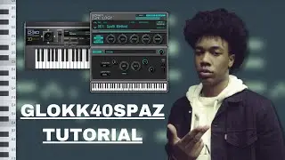 making a wild beat for glokk40spaz