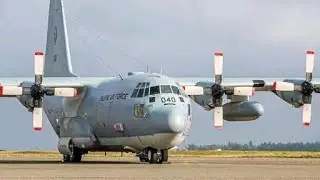 PAF C-130T Hercules Heavy Tactical Transport Aircraft completed its maintenance in Portugal